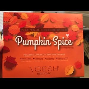 Voesh New York pedicure in a box duo Pumpkin Spice